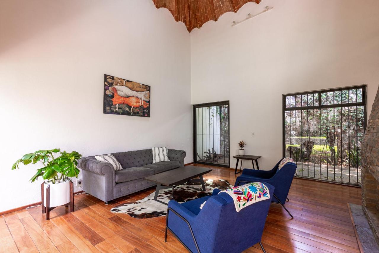 Casa Blanca In Coyoacan Mexico City Exterior photo